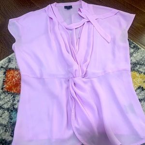 Women’s Dress Blouse with Neck Tie